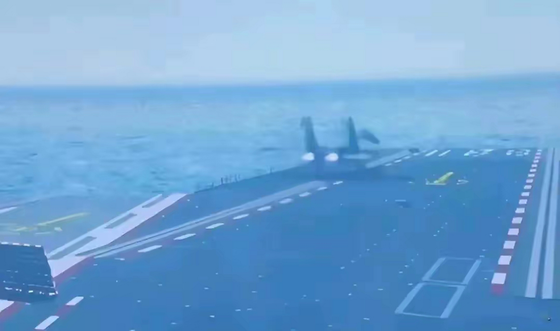 福建艦首次彈射殲-15，揭示中國(guó)海軍邁向新時(shí)代的里程碑事件，福建艦首次彈射殲-15，中國(guó)海軍新時(shí)代的里程碑事件