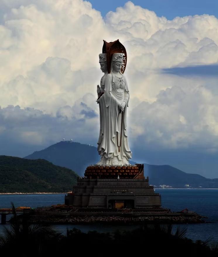 南海觀音，神秘與莊嚴的海洋圣地，南海觀音，神秘莊嚴的海洋圣地