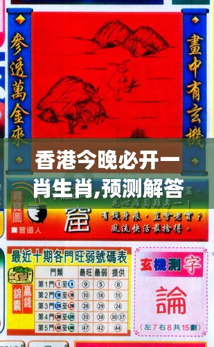 香港和彩王中王精準(zhǔn)一肖，揭秘彩票預(yù)測之謎，揭秘彩票預(yù)測之謎，香港和彩王中王精準(zhǔn)預(yù)測一肖技巧